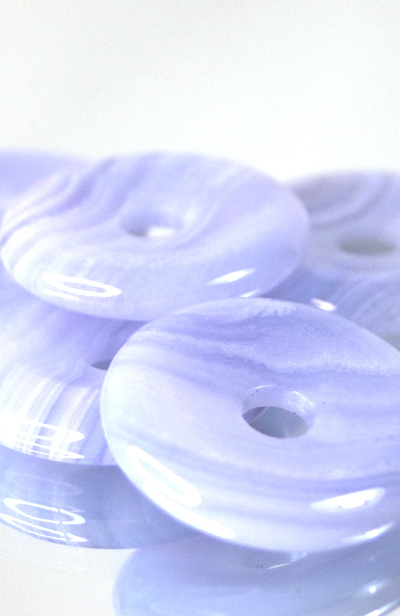 Blue Lace Agate Donut